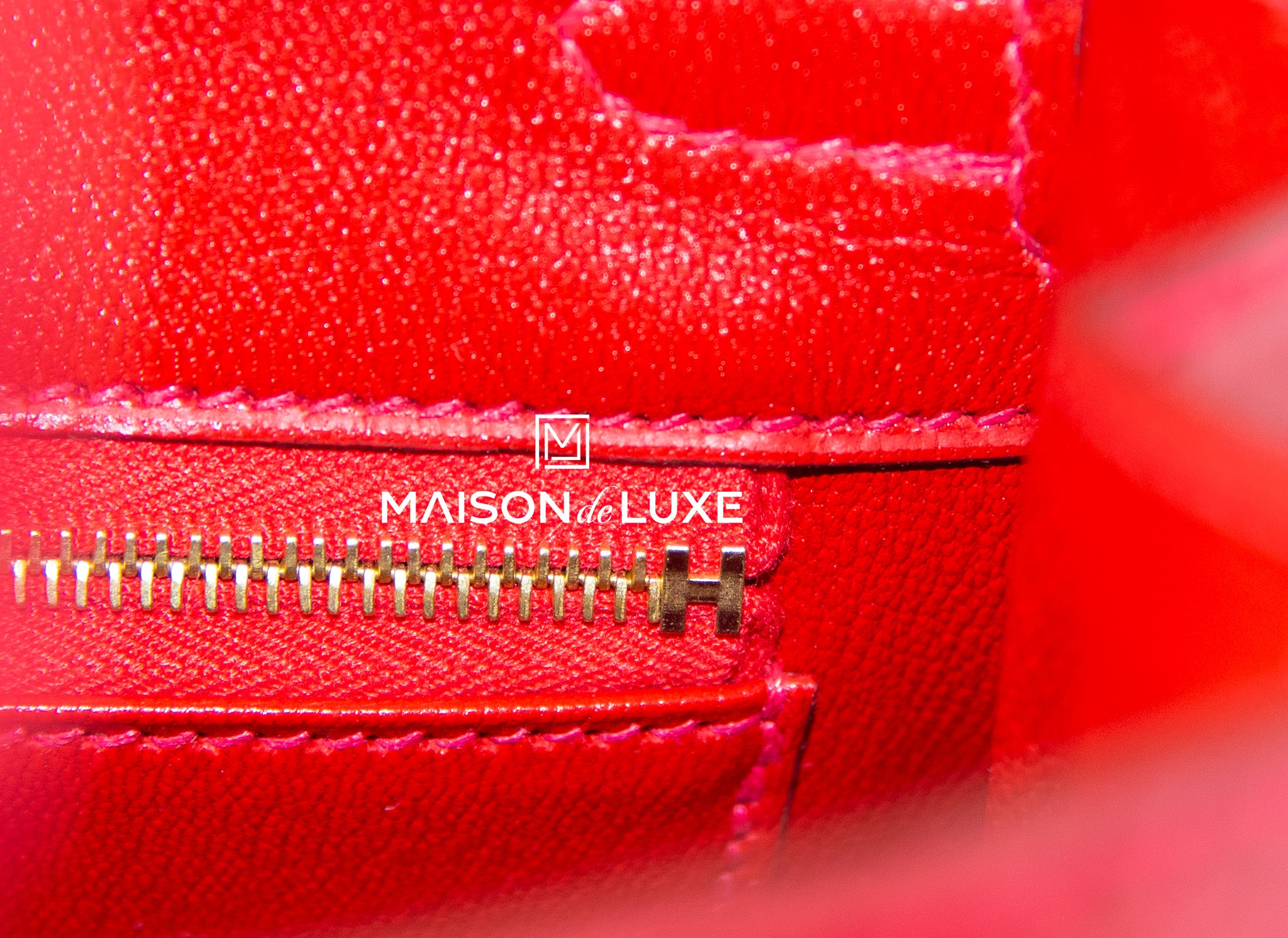 Hermes Braise Red Crocodile Birkin 25 Handbag - MAISON de LUXE