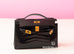 Hermes Noir Black GHW Crocodile Mini Kelly Pochette Clutch