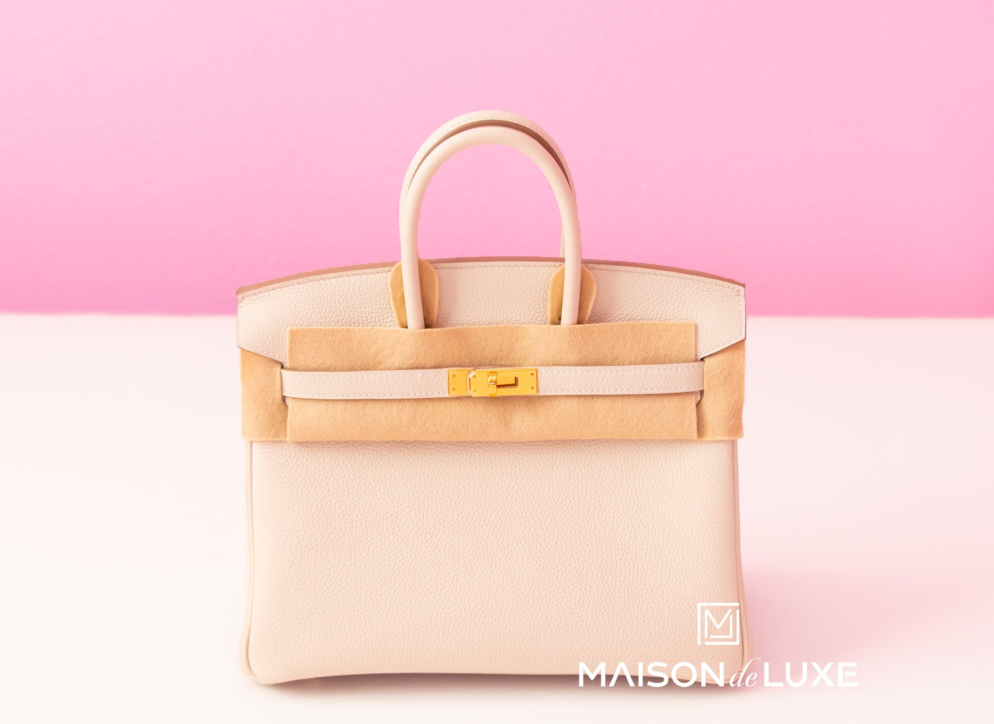 Hermes Birkin 25 Craie Togo Gold Hardware – Madison Avenue Couture