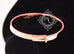 Hermes Rose Gold 4 Diamonds Kelly Bracelet SH