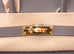 Hermes Gris Meyer Epsom GHW Sellier Birkin 25 Handbag