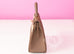 Hermes Etoupe GHW Togo Kelly 28 Handbag