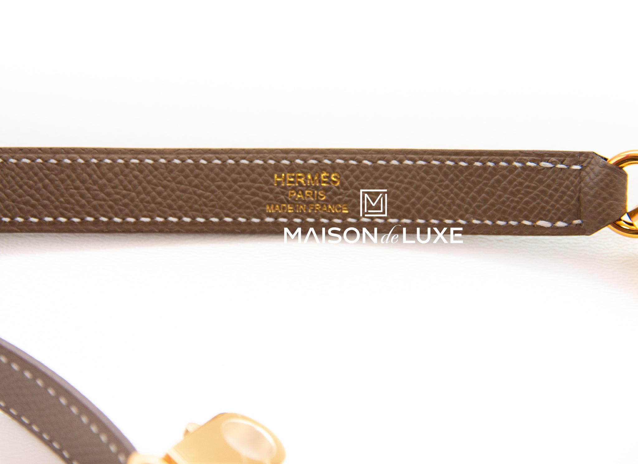 Hermes Kelly Sellier 25 Etoupe Epsom Gold Hardware – Madison