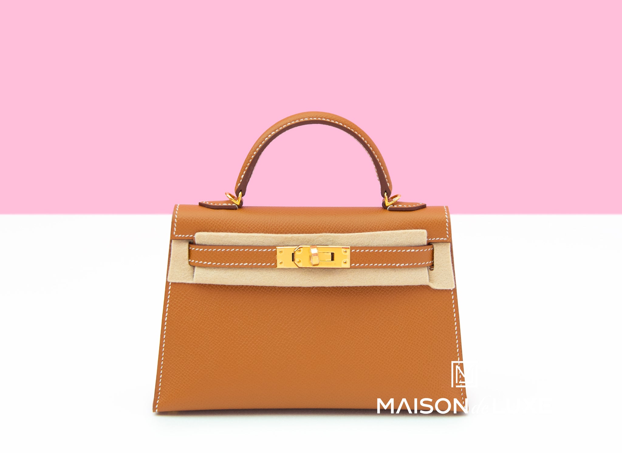 Hermes kelly mini gold Clearance