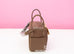 Hermes Etoupe Clemence Lindy 26 Handbag