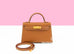 Hermes Gold Epsom Mini Kelly II 20 cm