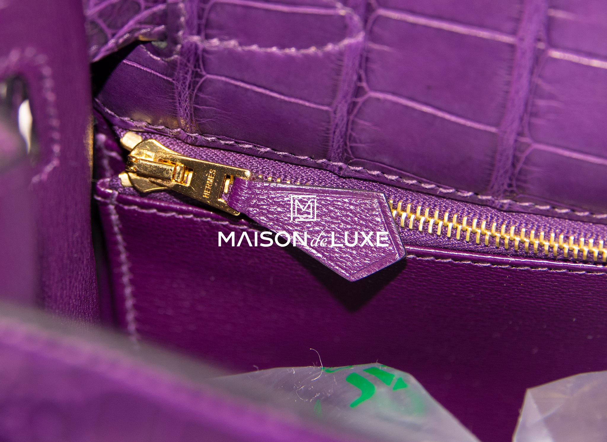 purple crocodile birkin bag