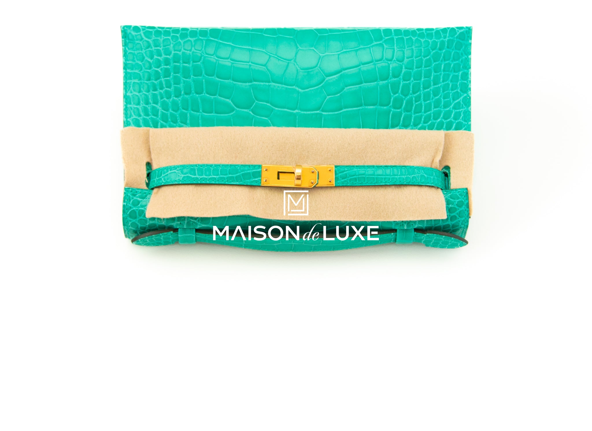 hermes vert jade croc