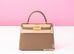 Hermes Etoupe Sellier Epsom Kelly 28 Handbag