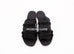 Hermes Womens Rivage Jelly Black Sandal Slipper 36 Shoes