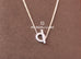 Hermes White Gold Diamond Finesse Pendant Necklace