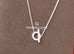 Hermes White Gold Diamond Finesse Pendant Necklace