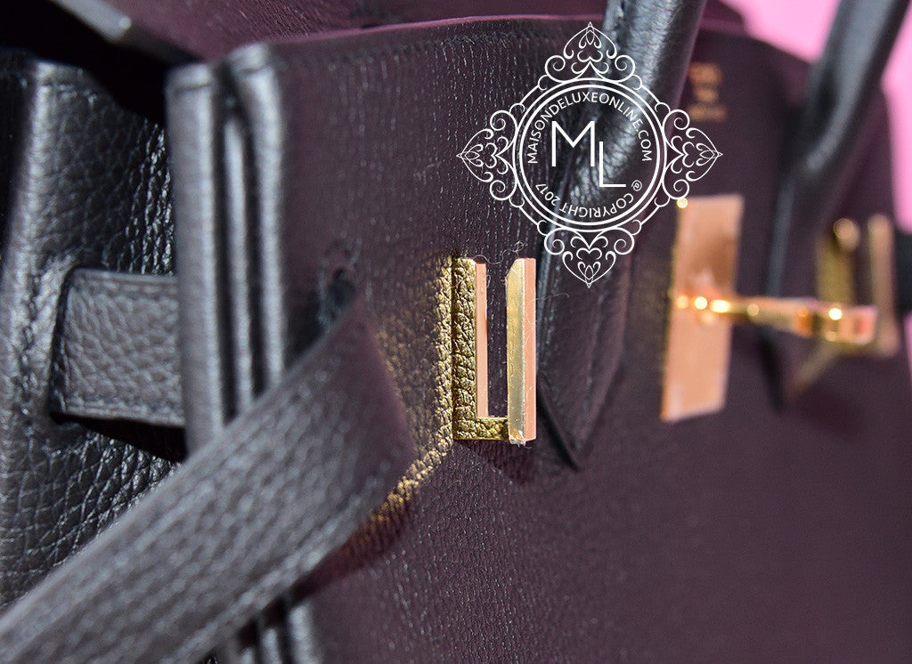 Hermès Birkin Black Togo 3-in-1 30 Gold Hardware, 2022 (Like New), Womens Handbag