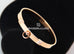 Hermes Rose Gold Diamond Collier de Chien CDC Bracelet ST