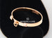 Hermes Rose Gold Diamond Collier de Chien CDC Bracelet ST