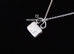 Hermes White Gold Diamond Constance Pendant Necklace