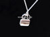 Hermes White Gold Diamond Constance Pendant Necklace