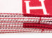 Hermes Large Rouge H Red Wool Cashmere Avalon III Blanket