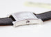 Hermes Diamond H Heure Watch MM Black Crocodile Strap