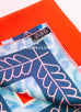 Hermes Red Blue Twill Silk 90 cm Selle d'Officier en Grande Tenue Scarf
