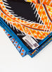 Hermes "Baobab Cat" Black Twill Silk 90 cm Scarf