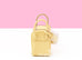 Hermes Mini Lindy Jaune Poussin Clemence - side 2