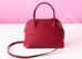 Hermes Rouge Grenat Red Epsom Bolide 27 Handbag