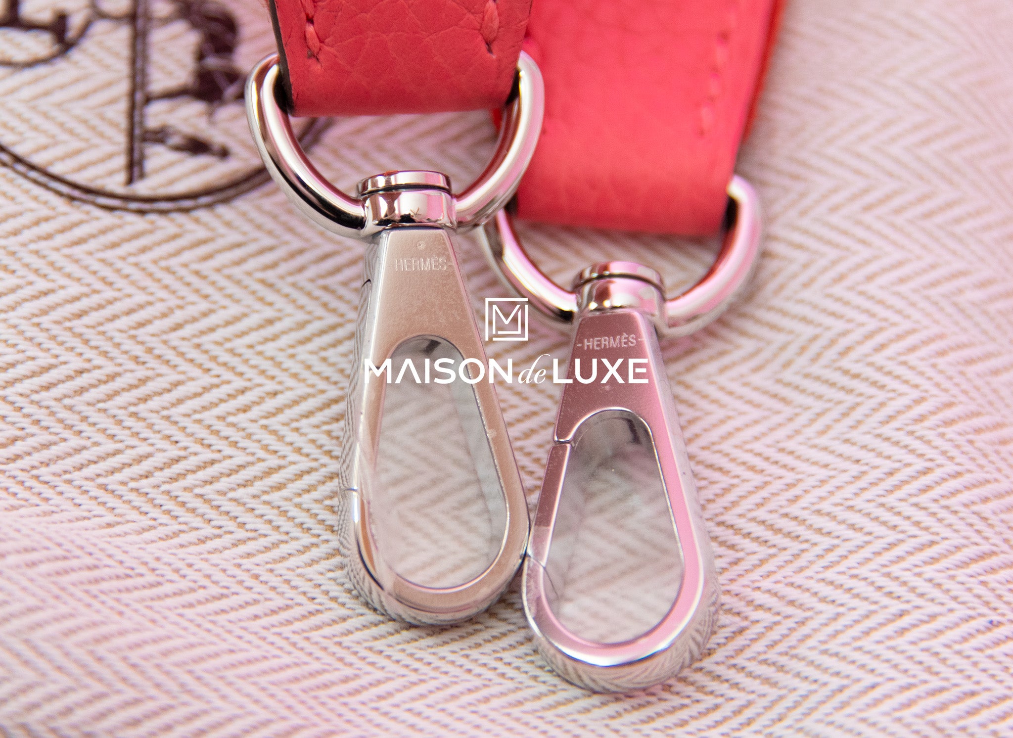 Hermes Rose Azalee Pink Epsom Calvi Card Case Holder - MAISON de LUXE