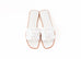 Hermes Women's White Oran Sandal 38