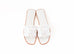Hermes Women's White Oran Sandal 38