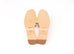 Hermes Women's Canvas Noisette / Beige Dore Oran Sandal 38