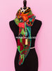 Hermes "Jaguar Quetzal" Multicolor Cashmere 140 GM Shawl Scarf