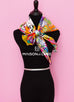 Hermes "Animapolis" Jaune Vif Twill Silk 90 cm Scarf