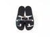 Hermes Men's Black Izmir Sandal 43.5