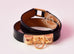 Hermes Noir Black GHW Rivale Double Tour Bracelet Cuff M
