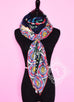 Hermes "The Savana Dance" Blue Cashmere 140 GM Shawl Scarf