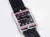 Hermes Diamond Cape Cod Onyx Crocodile Watch GM