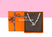 Hermes Chaine d'Ancre GM Sterling Silver Necklace