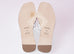Hermes Womens White Oran Sandal Slipper 38 Shoes