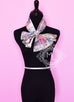 Hermes Rose Pink Kaki Twill Silk 90 cm Parures De Samourais Scarf