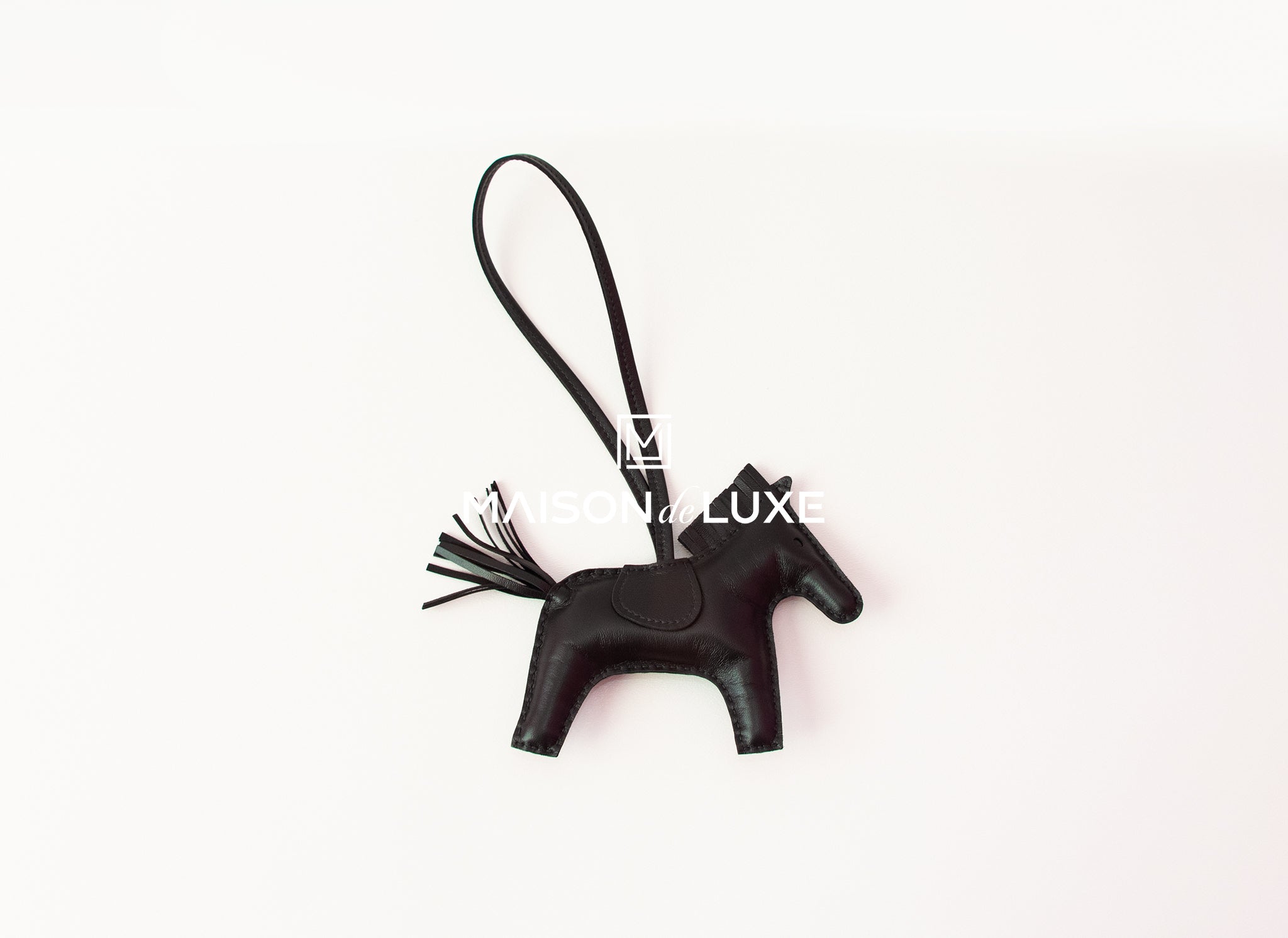 Hermès So Black Rodeo mm Bag Charm