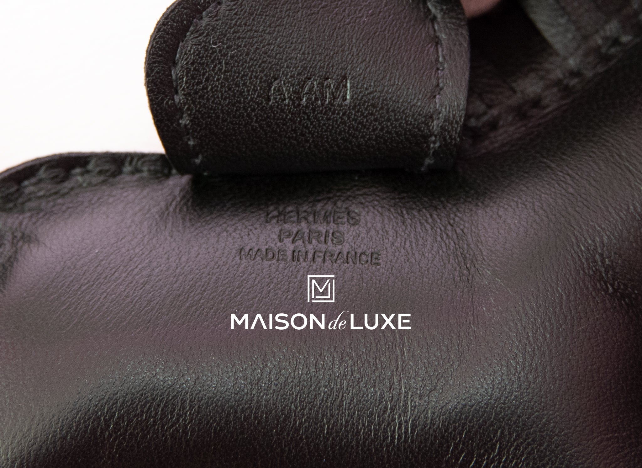 Hermes Sesame Noir Nata Grigri Rodeo Bag Charm PM Key Chain Pom Pom –  MAISON de LUXE