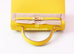 Hermes Lime Yellow GHW Sellier Epsom Kelly 25 Handbag