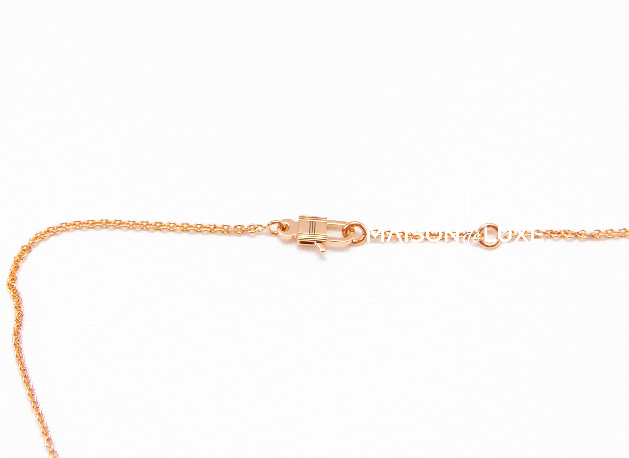 Hermes Amulettes Cadenas Bracelet