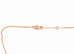 Hermes Rose Gold Amulettes Cadenas Pendant Necklace