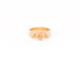 Hermes Rose Gold Collier de chien Ring 52