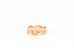 Hermes Rose Gold Chaine d'ancre Enchainee Ring 51