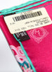 Hermes Corail Fuchsia Twill Silk 90 cm Paperoles Scarf