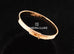 Hermes Rose Gold 4 Diamonds Kelly Bracelet SH