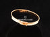 Hermes Rose Gold 4 Diamonds Kelly Bracelet SH